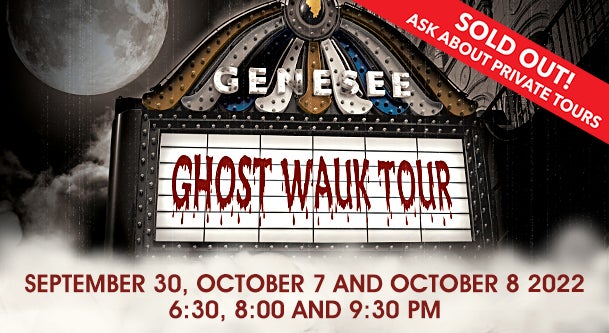 Genesee Ghost Wauk Tours - SOLD OUT!