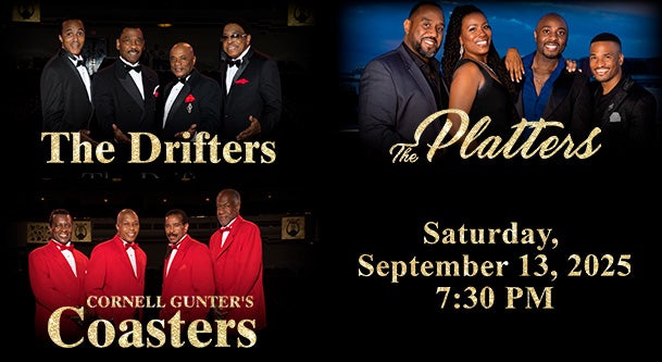 The Drifters, The Platters & Cornell Gunter's Coasters