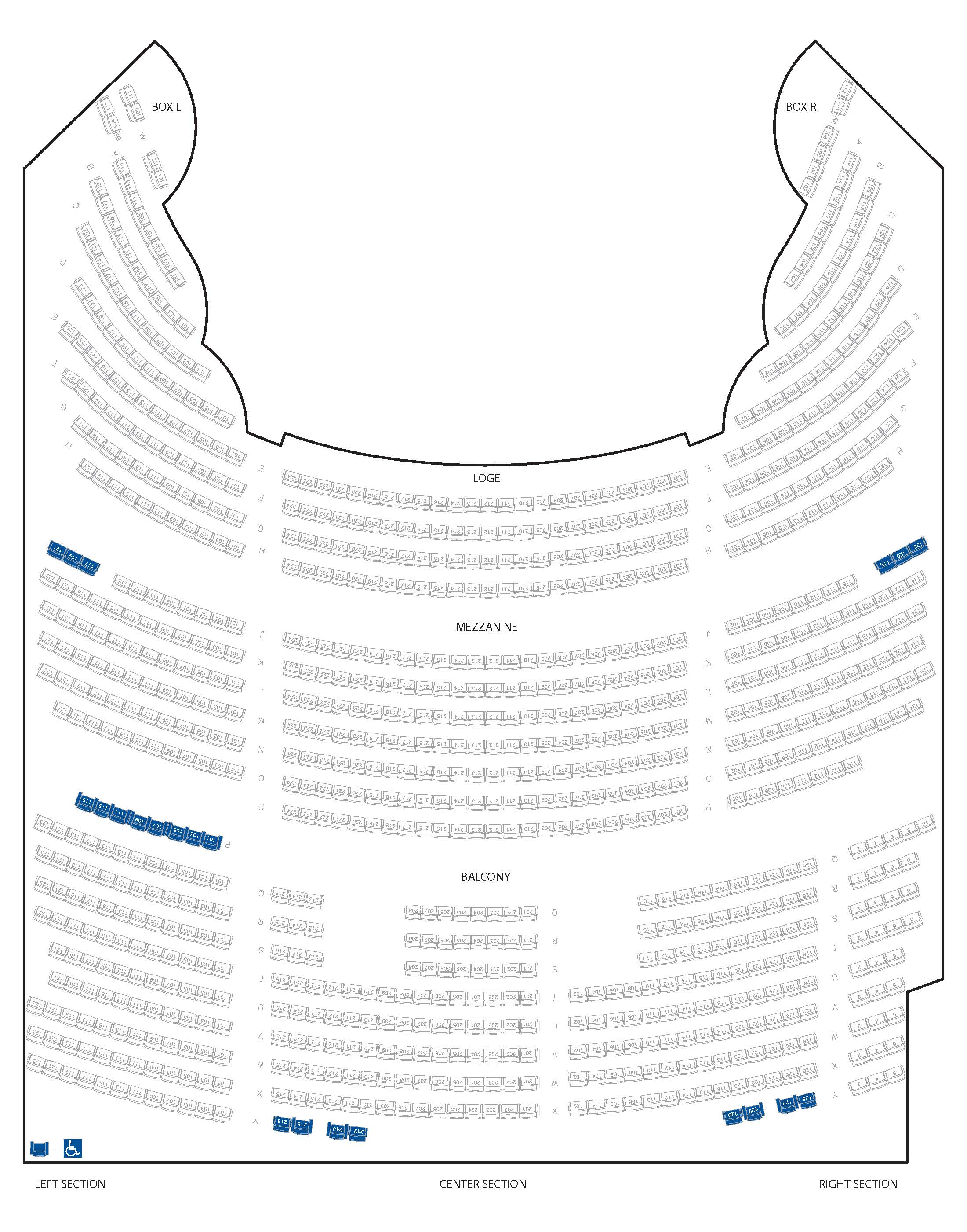 Alpine Valley Seating Chart With Seat Numbers